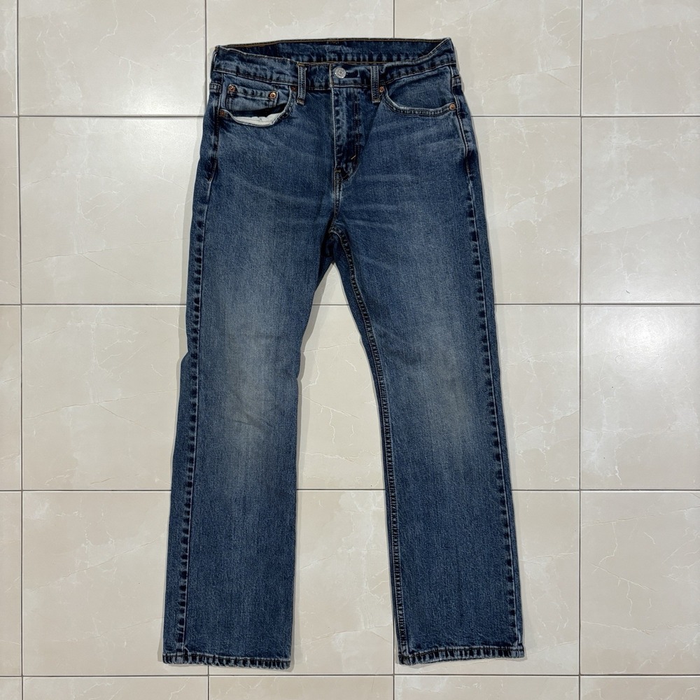Levi's 527 Low Boot Cut Jeans Men's 30x30 (fits 29x29) Blue Denim Vintsge Y2K